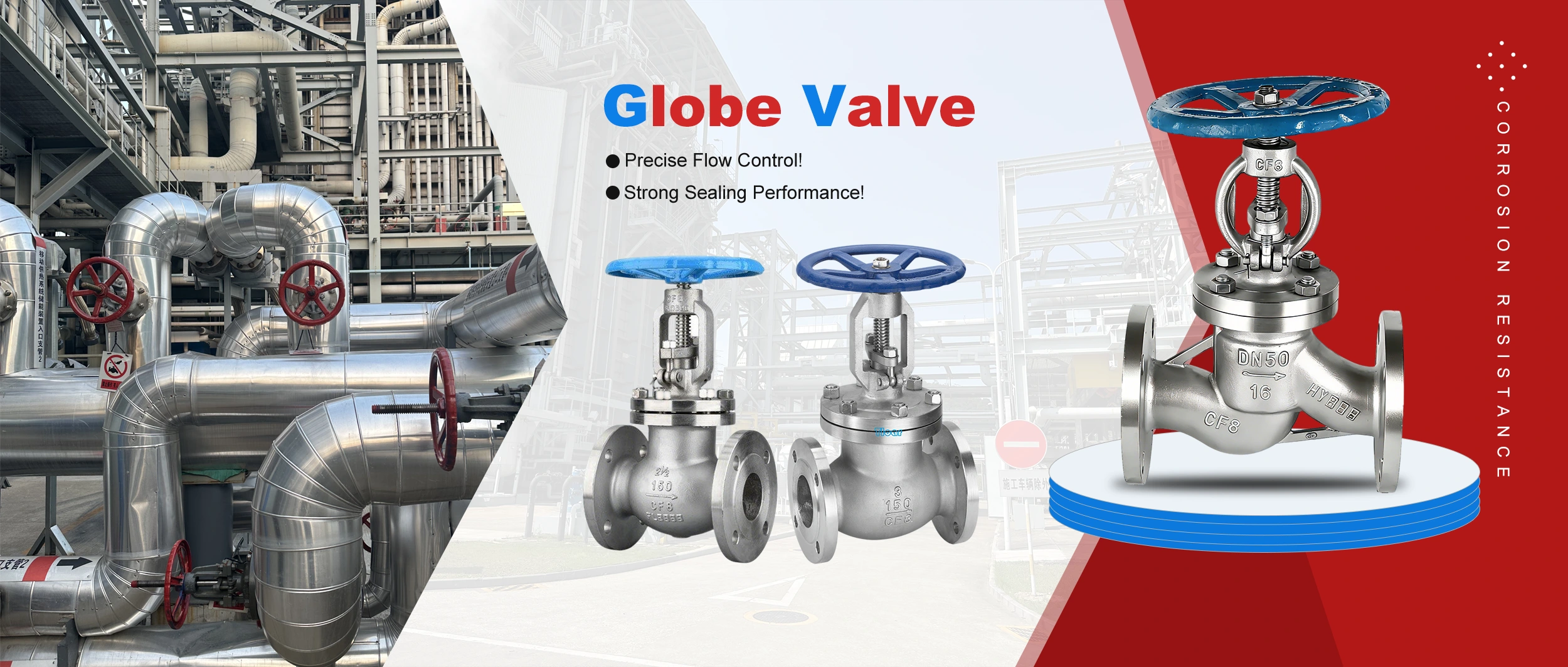 Factory Direct Globe Valve v Huadu