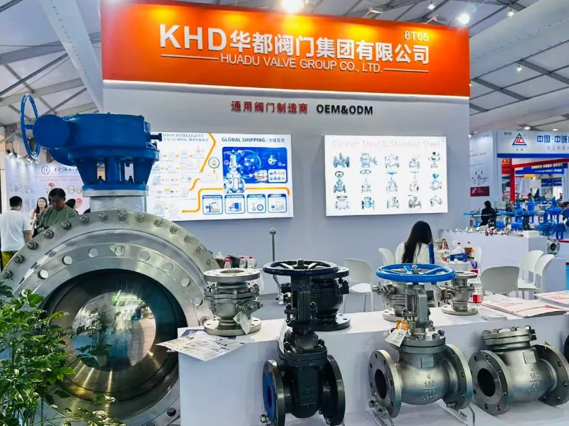 Veletrh Zhejiang Int'l Valve Industry Chain Fair 2026 úspěšně ukončen – děkujeme za návštěvu Huadu Valve Group (KHD) na stánku 8T65